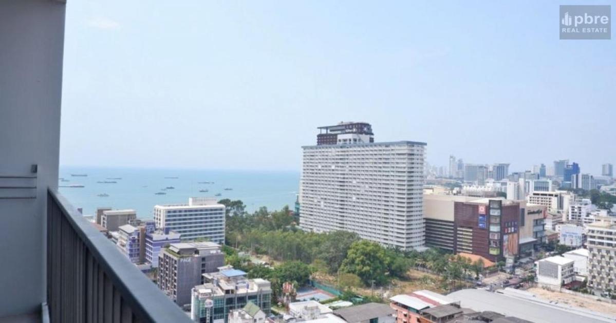 Central Pattaya - Sea View Large Balcony Condo With Infinity Pool Bagian luar foto